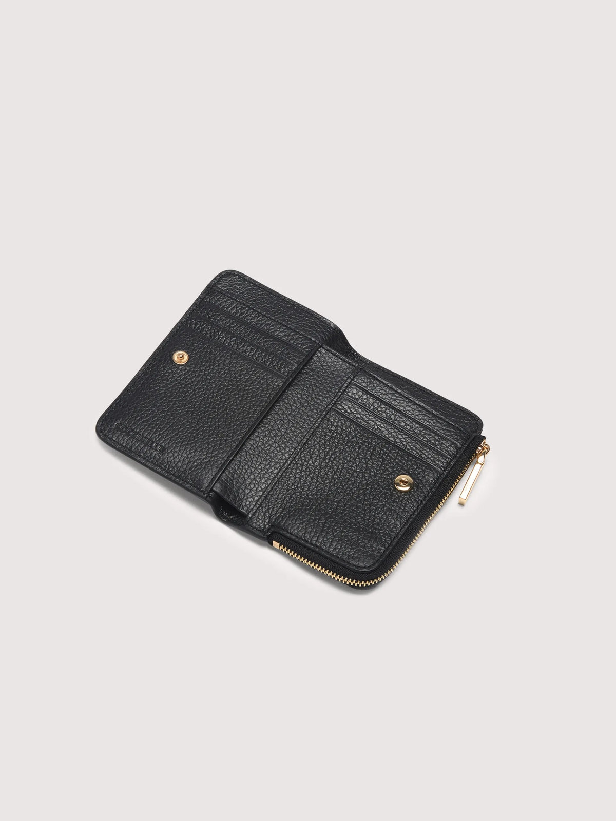Coccinelle portafogli in pelle "Metallic Soft" Nero E2MW511D101.001 NOIR