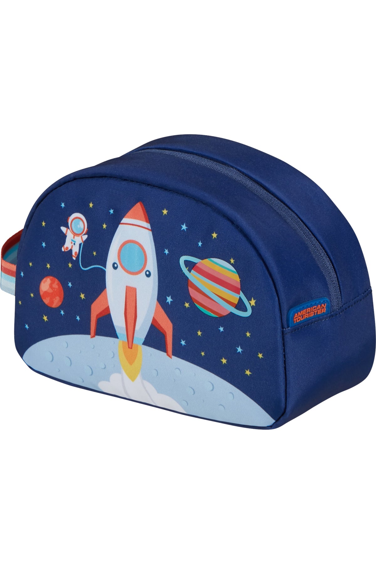 American Tourister astuccio kids in tessuto "Wondertrips" Blu 162072.8565 SPACE