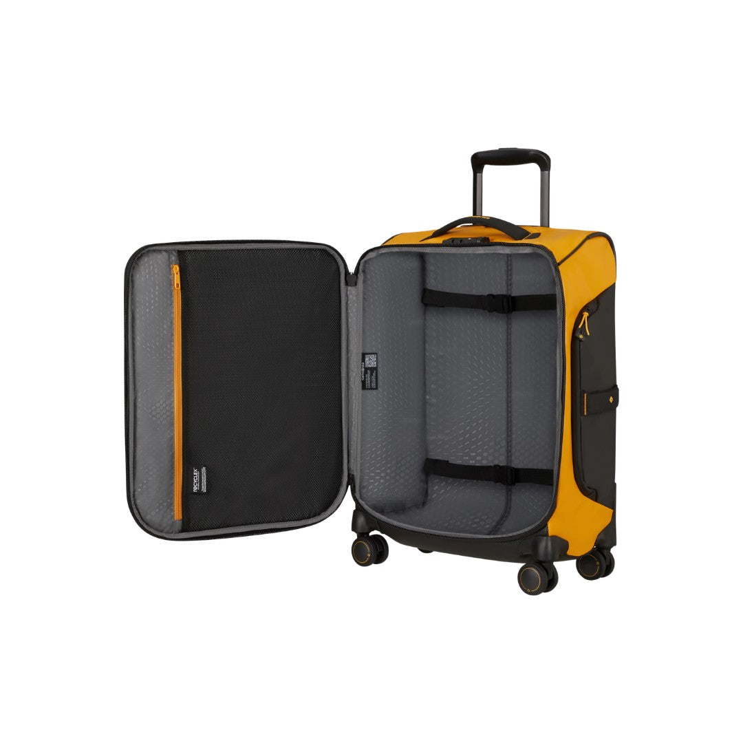 Samsonite trolley cabina in tessuto "Ecodiver" Giallo 140885.1924 YELLOW