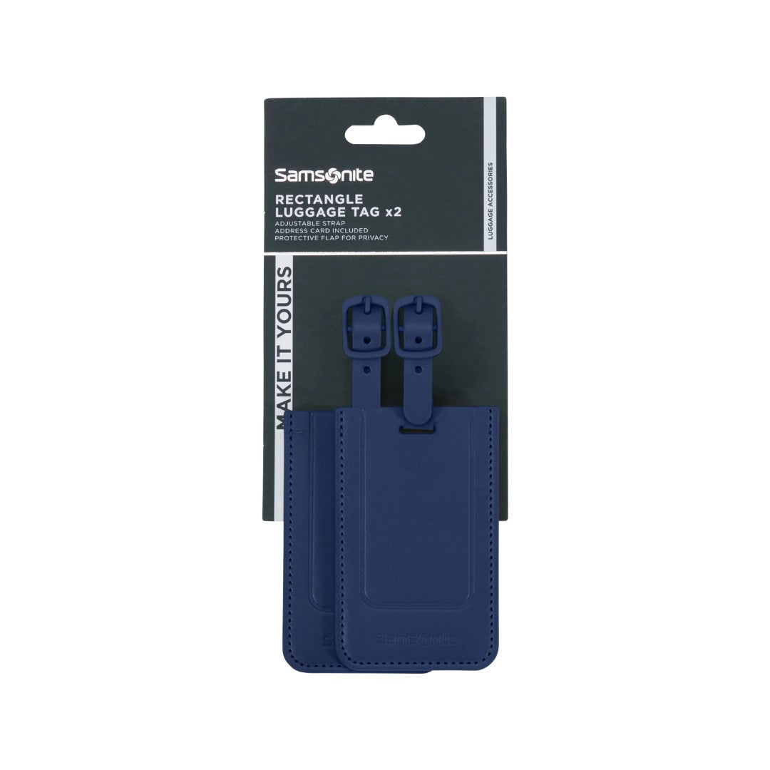 Samsonite set da 2 porta indirizzi in pvc "Ta Revolution" Blu 155592.1549 MIDNIGHT BLUE