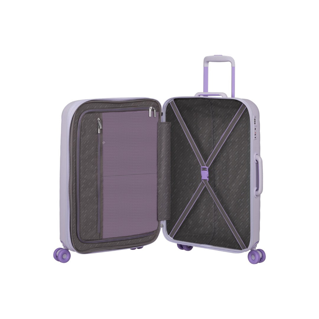 American Tourister trolley medio in policarbonato "neovibe" Lilla 159932.A233 FRESH LILAC