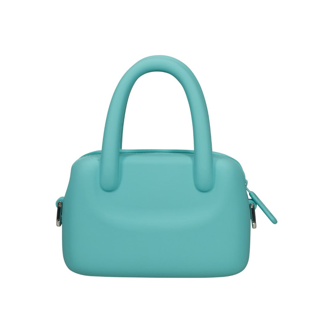 American Tourister mini bag in gomma "Jellypop" Verde acqua 162201.A644 DUSTY TURQUOISE