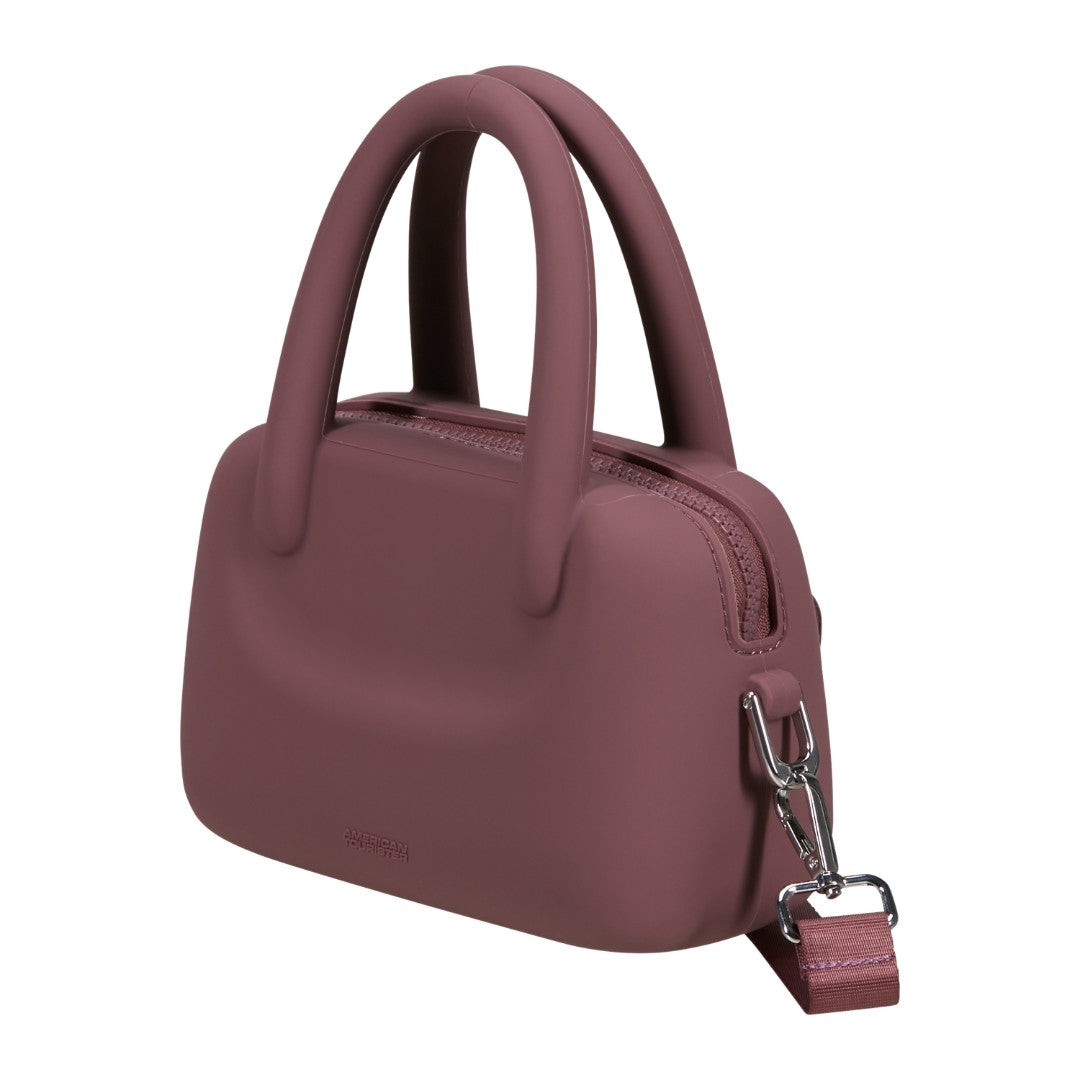 American Tourister mini bag in gomma "Jellypop" Bordeaux 162201.A941 GALACTIC MAUVE