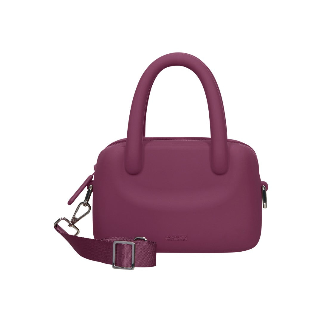 American Tourister mini bag in gomma "Jellypop"  162201.B315 ICED BERRY