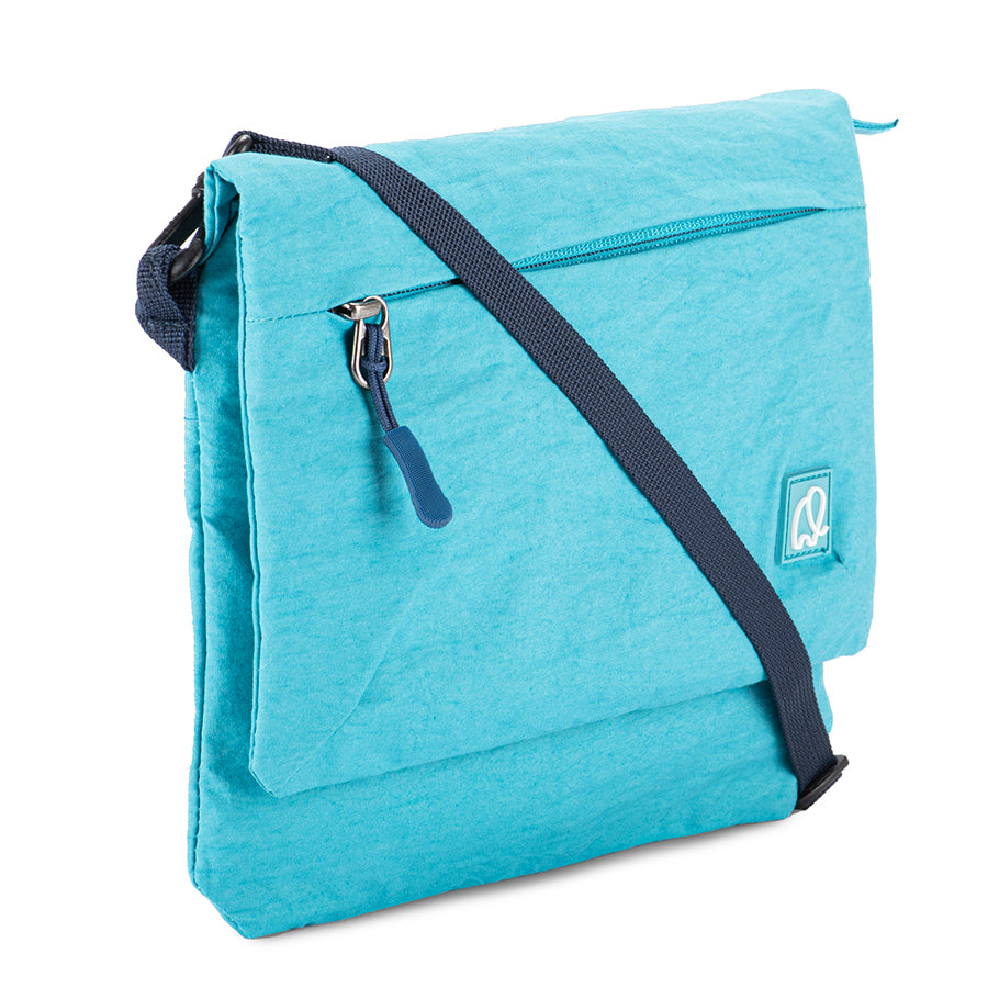 Mywalit borsa a tracolla in tessuto "Mylite" Azzurro 5514.2 AQUA