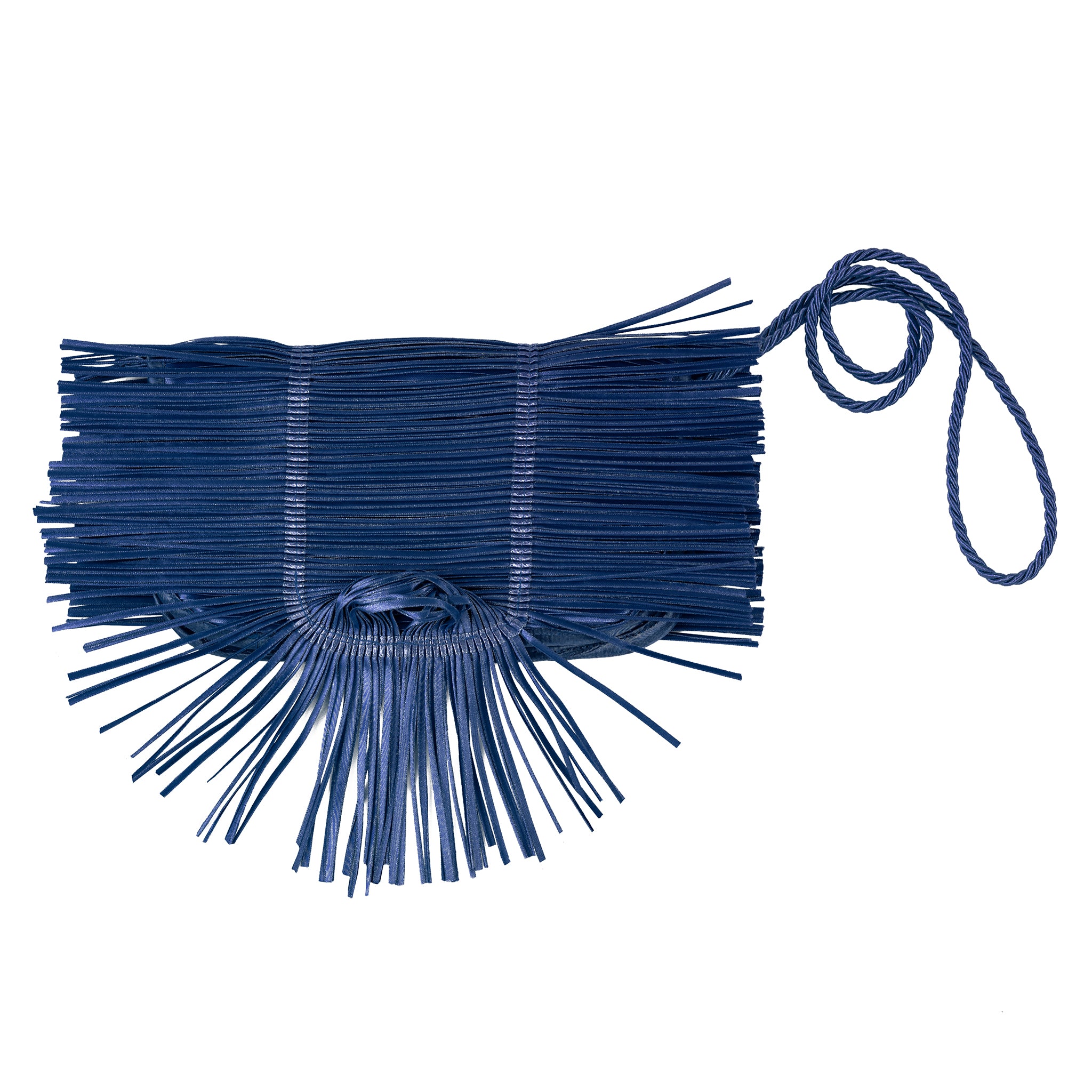 Tsoukala pochette in tessuto "Clutch" Blu CLUTCH ME.BLUE NAVY