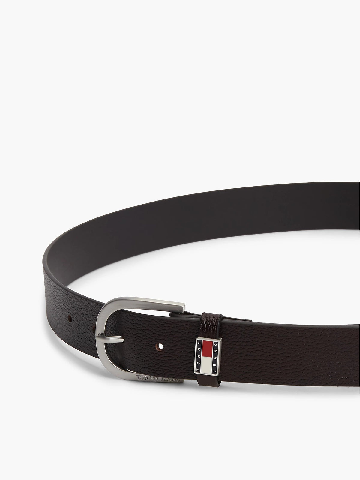Tommy Hilfiger cintura in pelle "TJM RYAN" Marrone 14461.GUE DARK BROWN