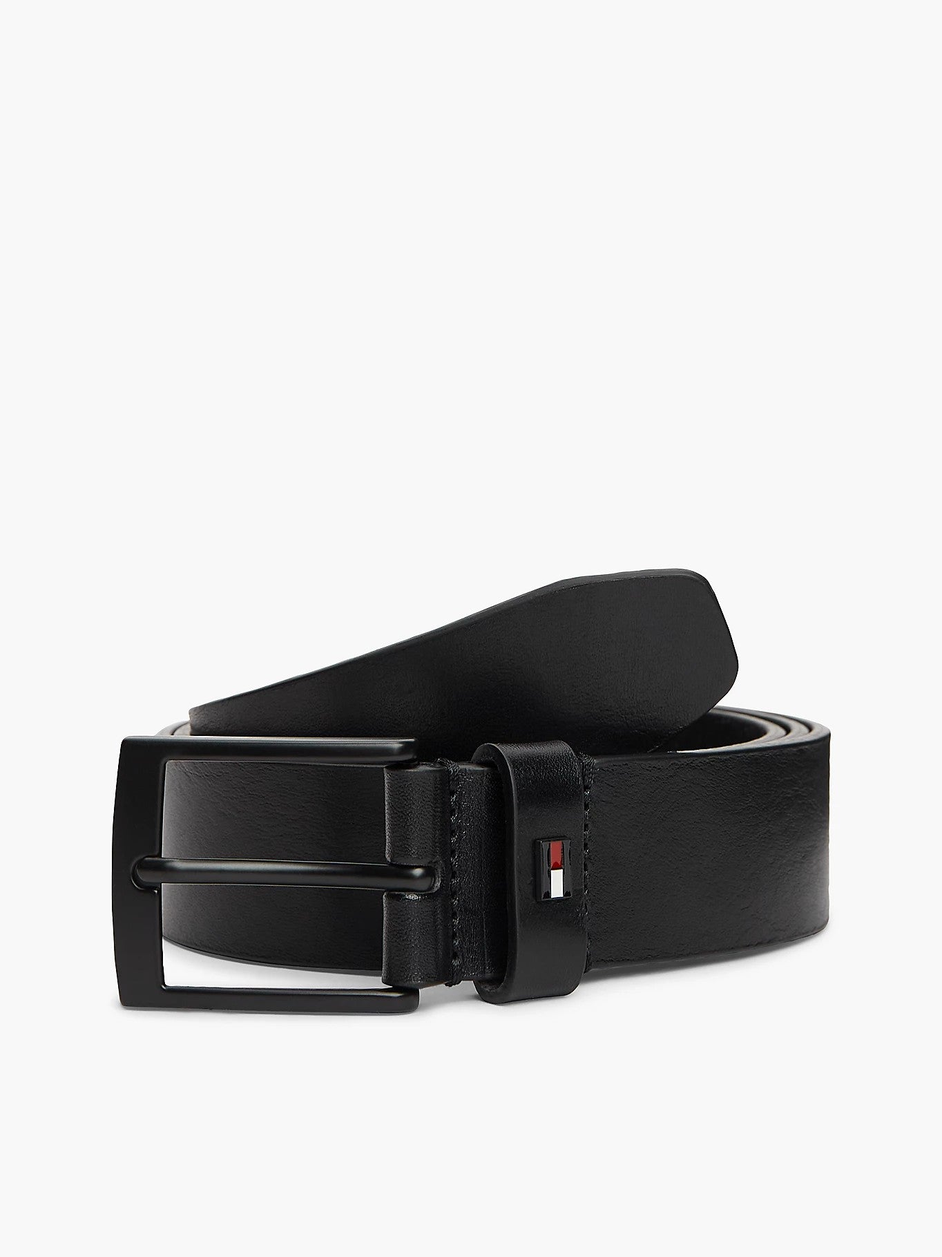 Tommy Hilfiger cintura in pelle "ADAN EXT" Nero 13014.BDS BLACK
