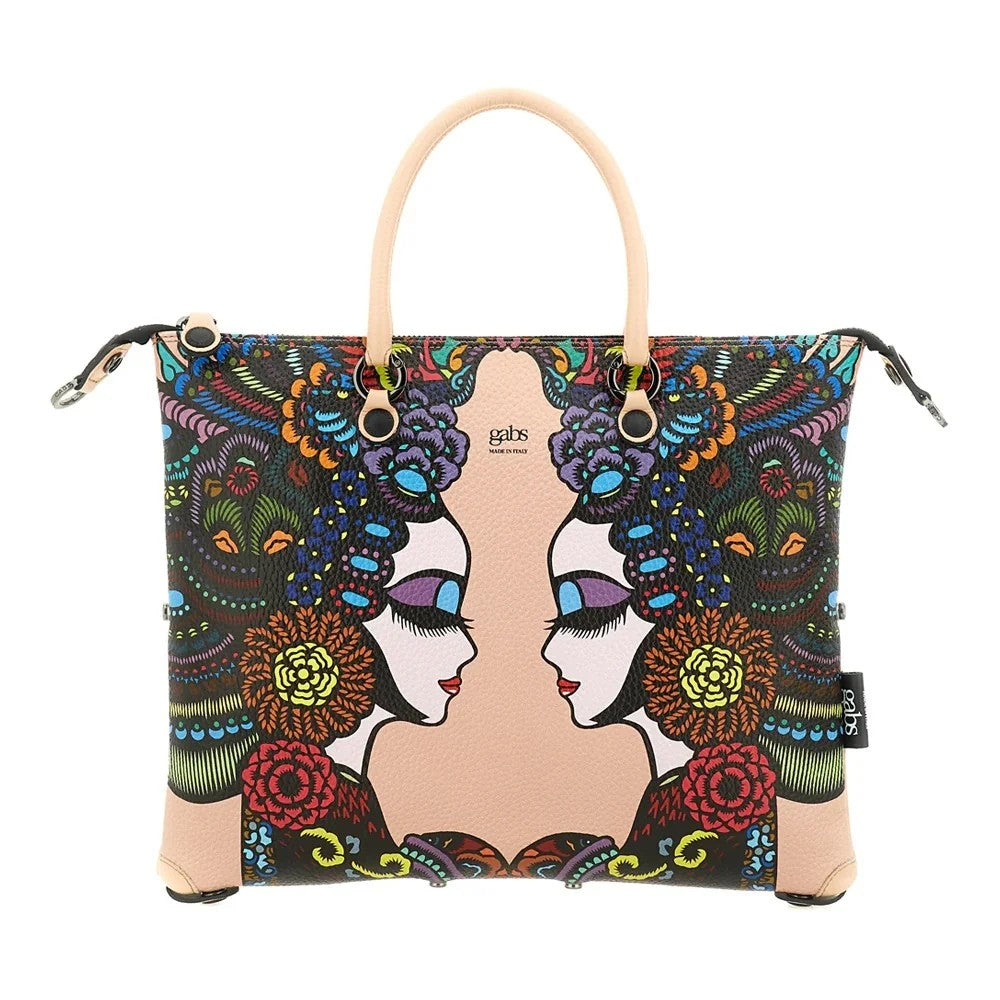 Gabs borsa a mano trasformabile in pelle "G3 PLUS M" Multicolor 33T2/3283.625 PROFILI MULTICOL