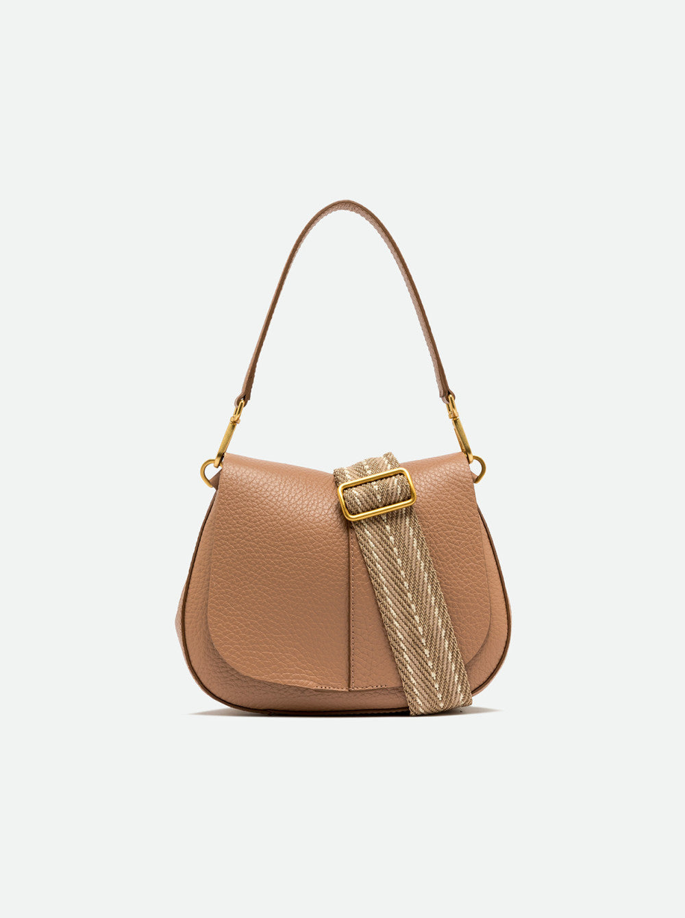 Gianni Chiarini borsa a spalla n pelle "Helena Round" Beige BS11086TKL-NAMCP.5313 CLAY
