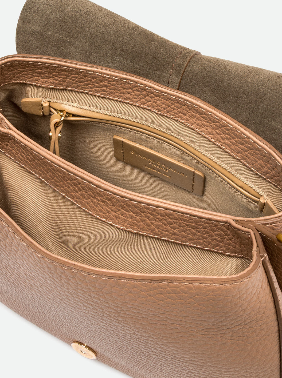 Gianni Chiarini borsa a spalla n pelle "Helena Round" Beige BS11086TKL-NAMCP.5313 CLAY