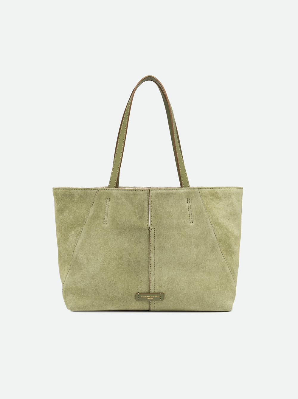 Gianni Chiarini borsa shopping in camoscio "Maya" Verde BS12175CM-FRSH.14366 WILLOW