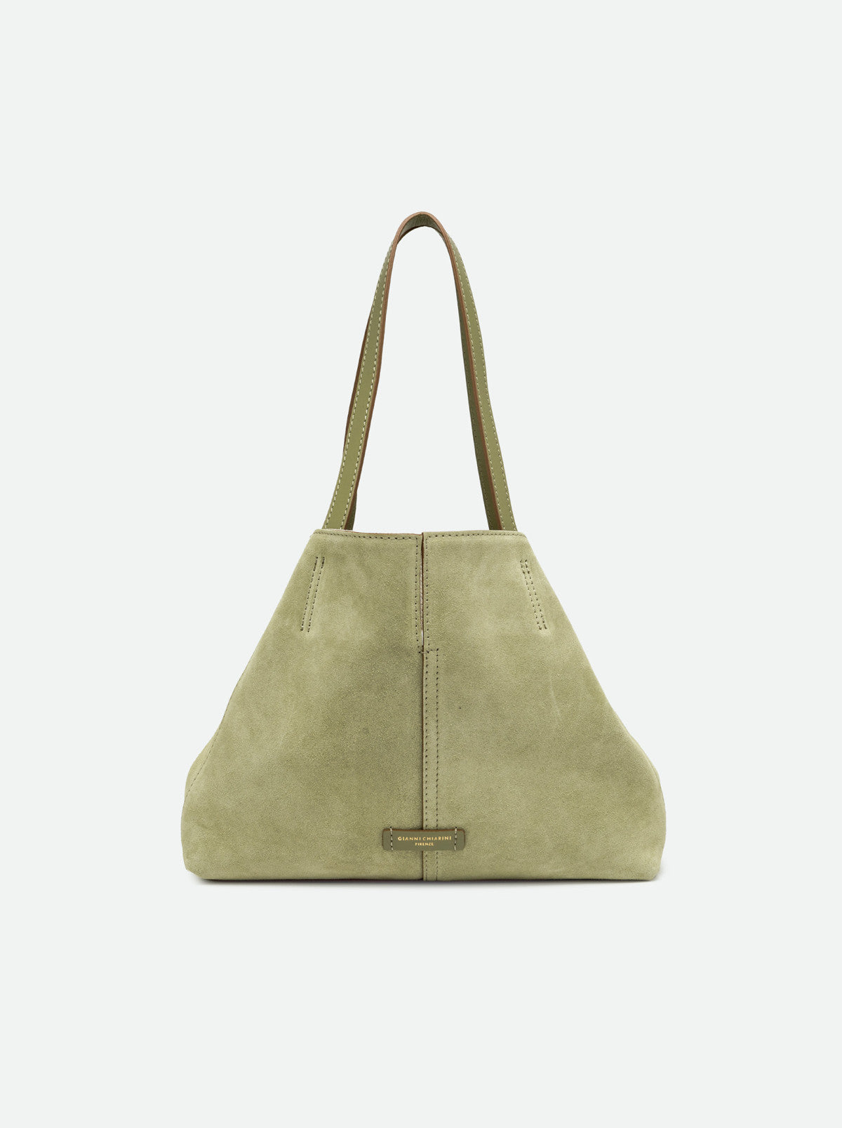 Gianni Chiarini borsa shopping in camoscio "Maya" Verde BS12175CM-FRSH.14366 WILLOW
