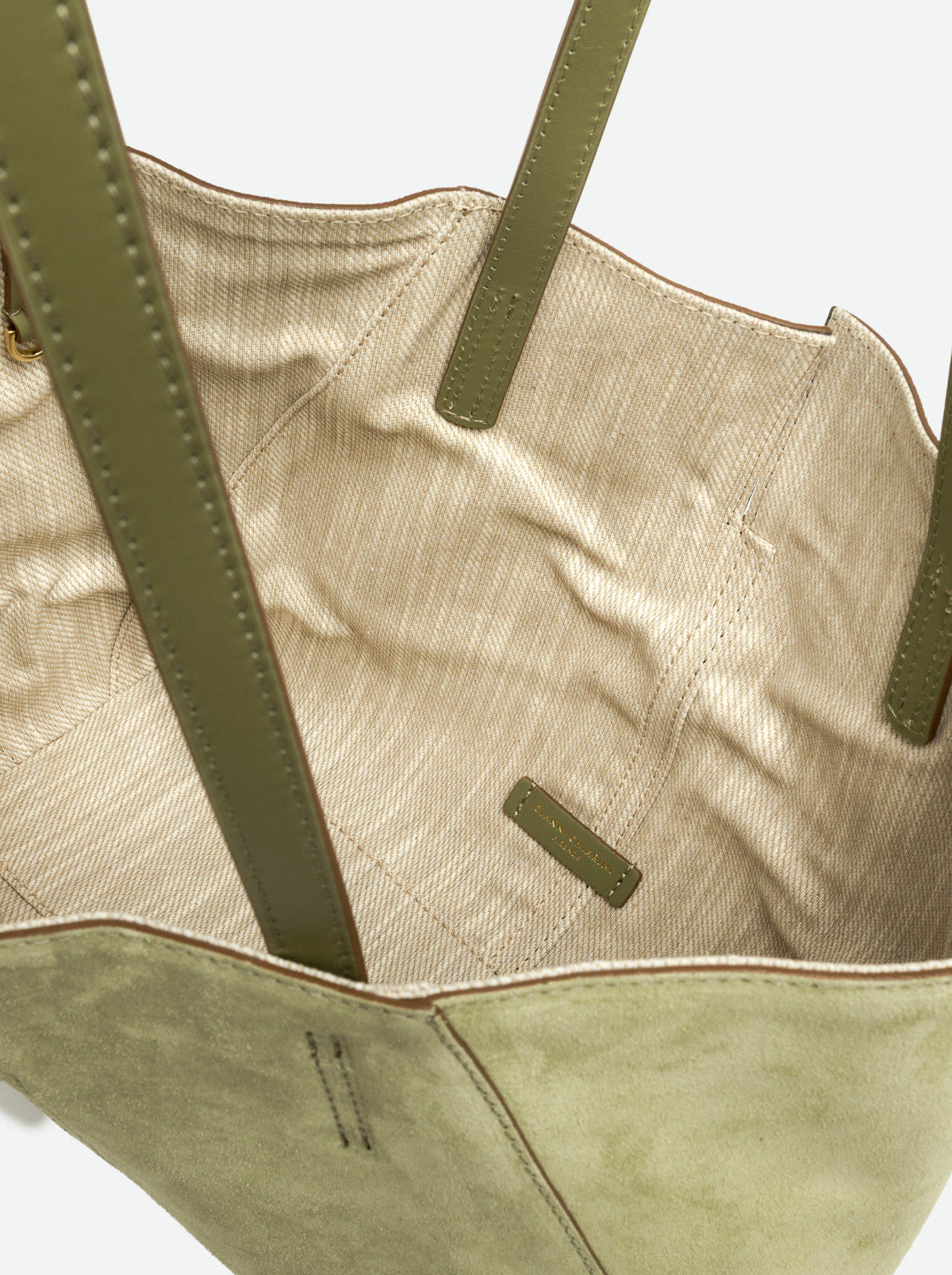 Gianni Chiarini borsa shopping in camoscio "Maya" Verde BS12175CM-FRSH.14366 WILLOW