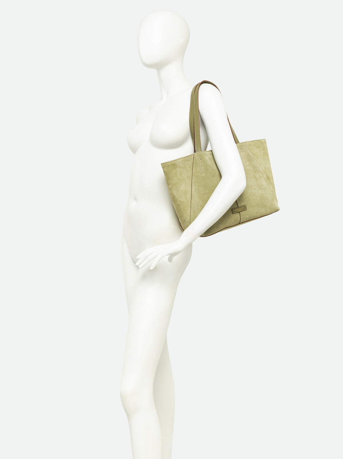 Gianni Chiarini borsa shopping in camoscio "Maya" Verde BS12175CM-FRSH.14366 WILLOW