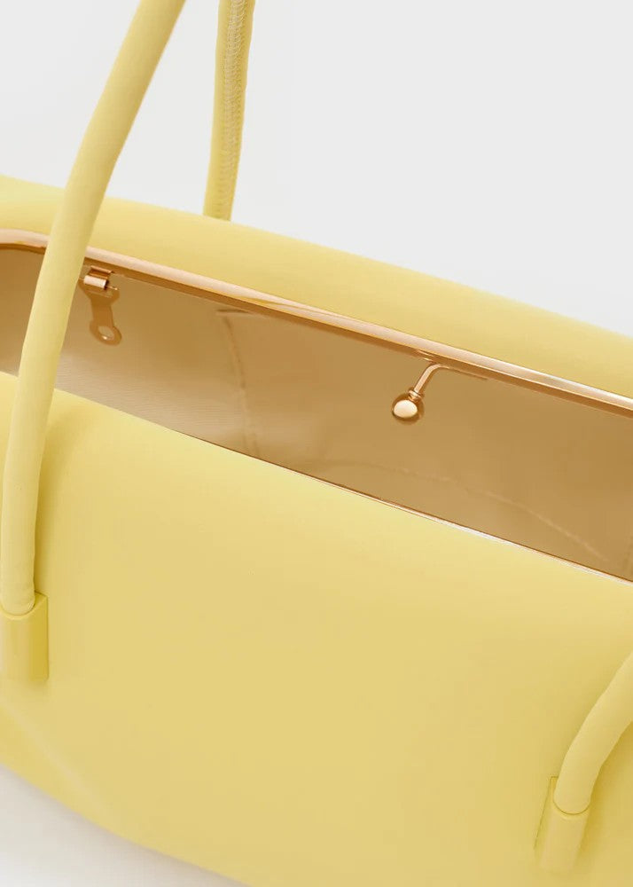 Nalì borsa a spalla in ecopelle "Cassi" Giallo SNBS005.GIALLO