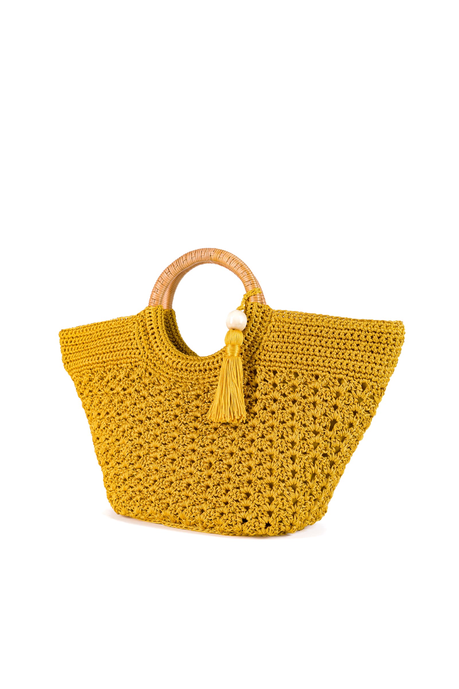 Enrico Versari borsa a mano in tessuto "Fancy" Giallo FANCY NC.PRIMEROSE YELLOW