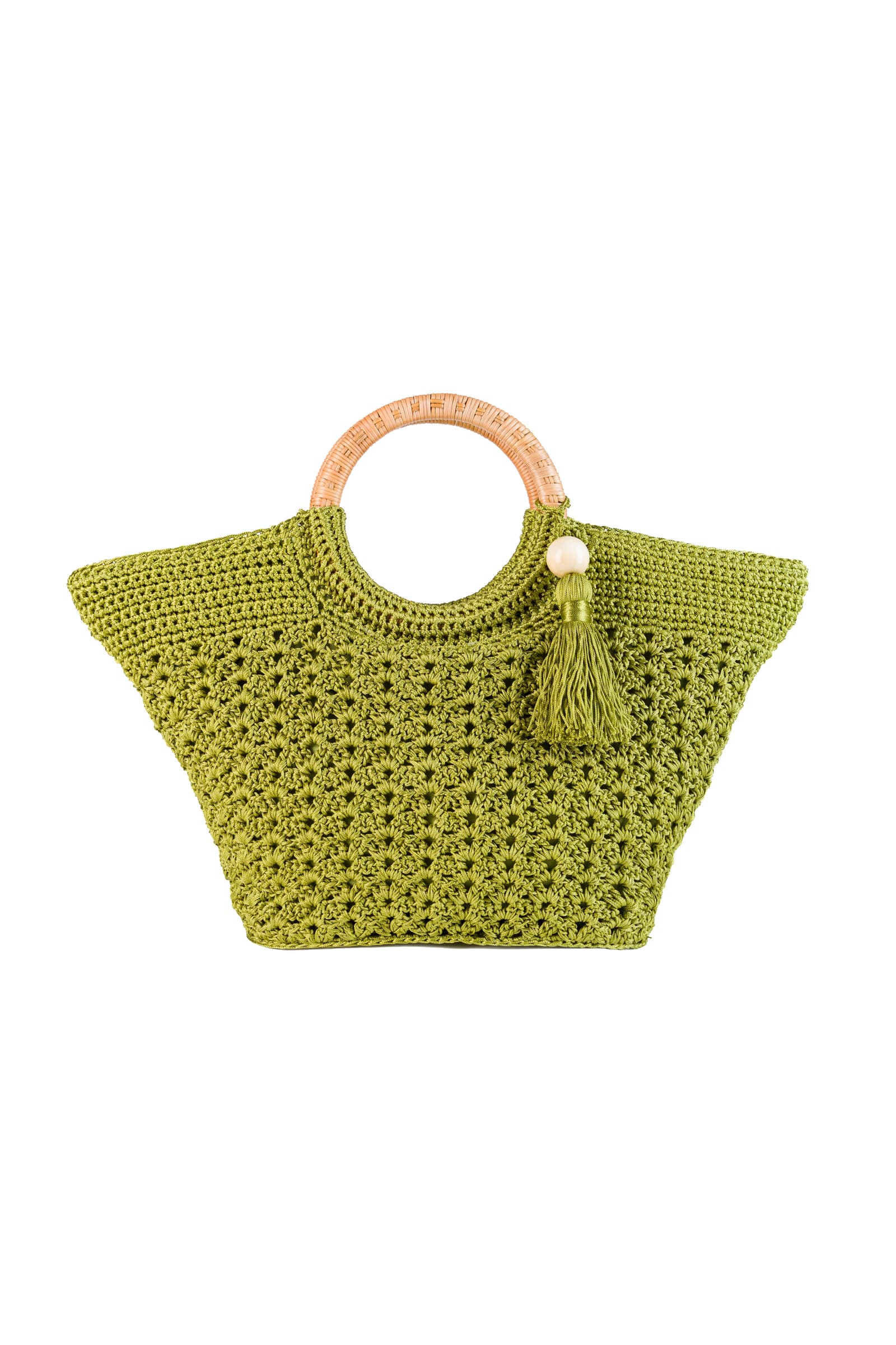 Enrico Versari borsa a mano in tessuto "Fancy" Verde FANCY NC.LUMINARY GREEN