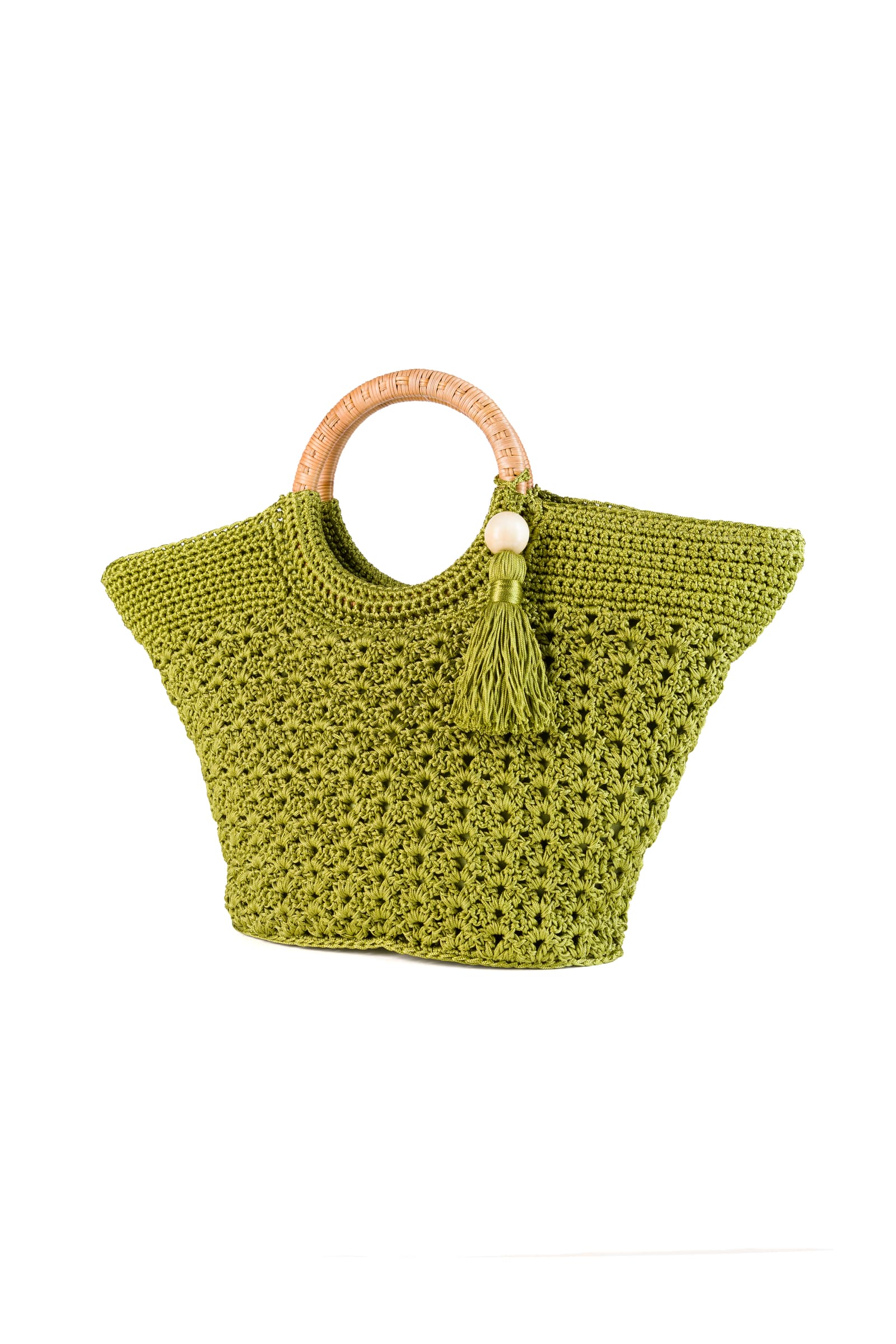 Enrico Versari borsa a mano in tessuto "Fancy" Verde FANCY NC.LUMINARY GREEN