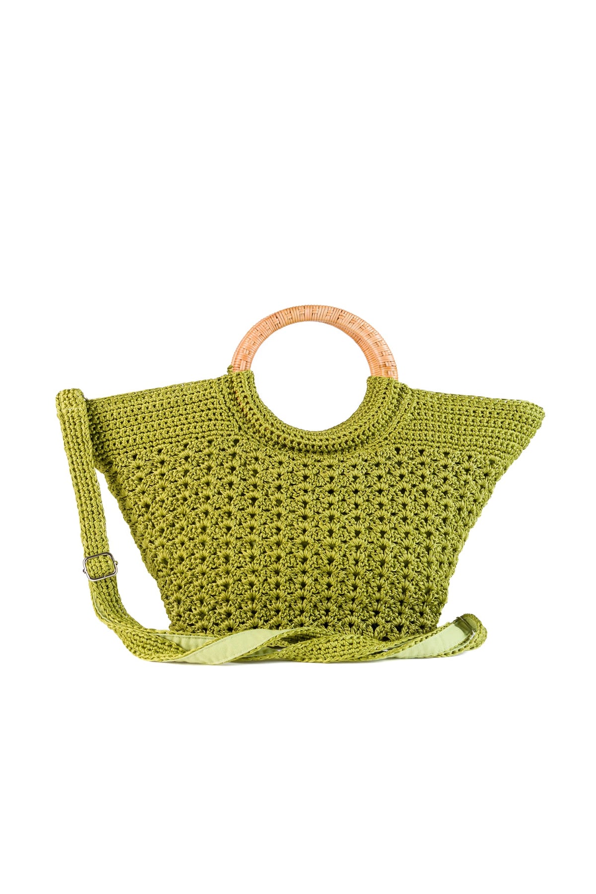 Enrico Versari borsa a mano in tessuto "Fancy" Verde FANCY NC.LUMINARY GREEN