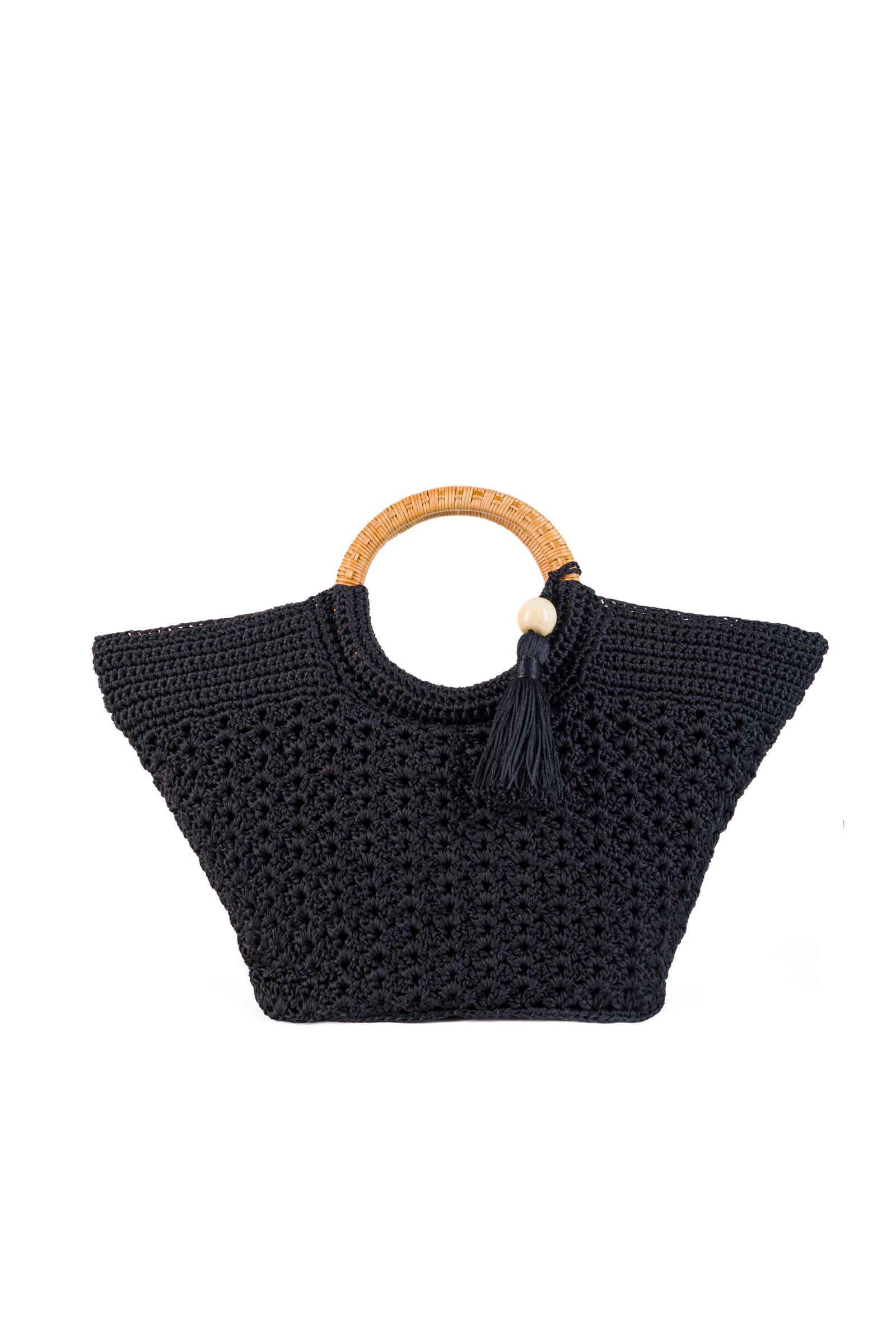 Enrico Versari borsa a mano in tessuto "Fancy" Nero FANCY NC.BLACK