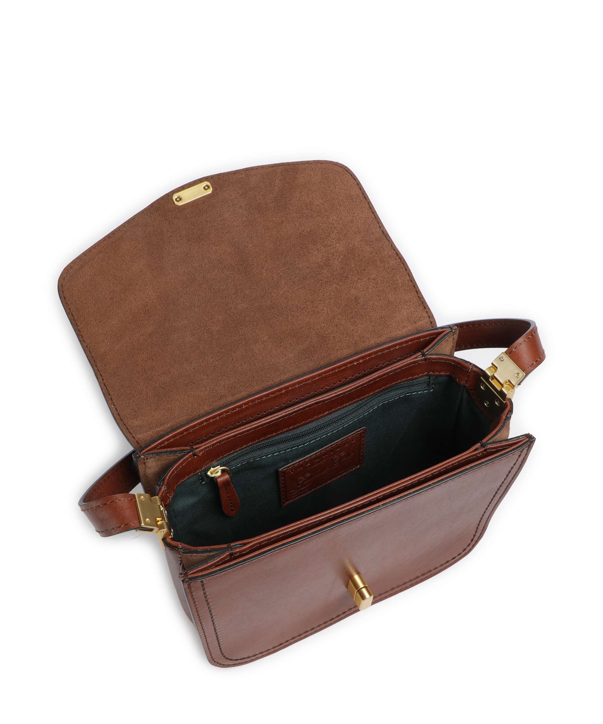 The Bridge borsa a tracolla in pelle "Mia" Marrone 04341601.14
