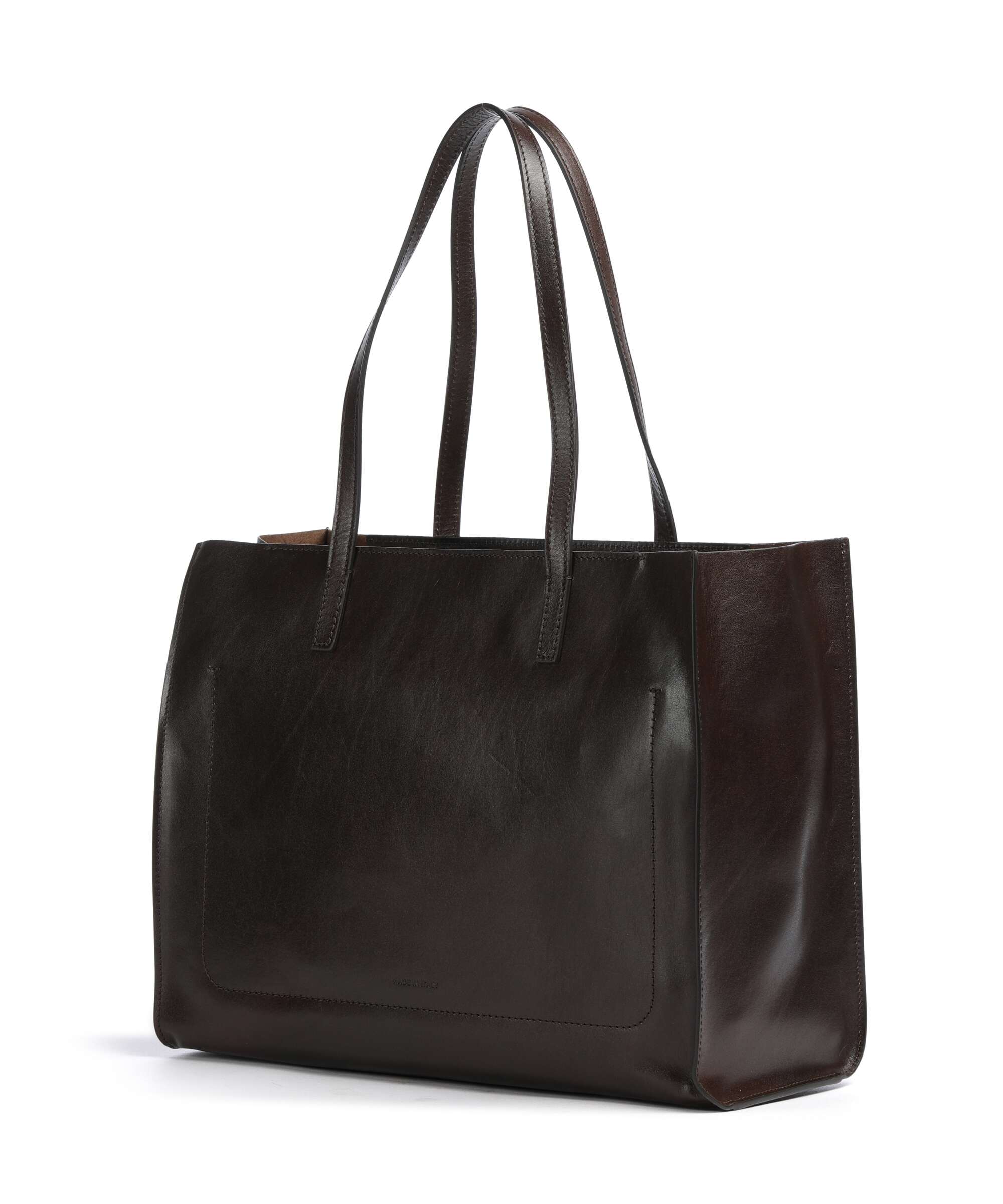 The Bridge borsa shopping in pelle "Mirra" Marrone 04131401.TV MOKA