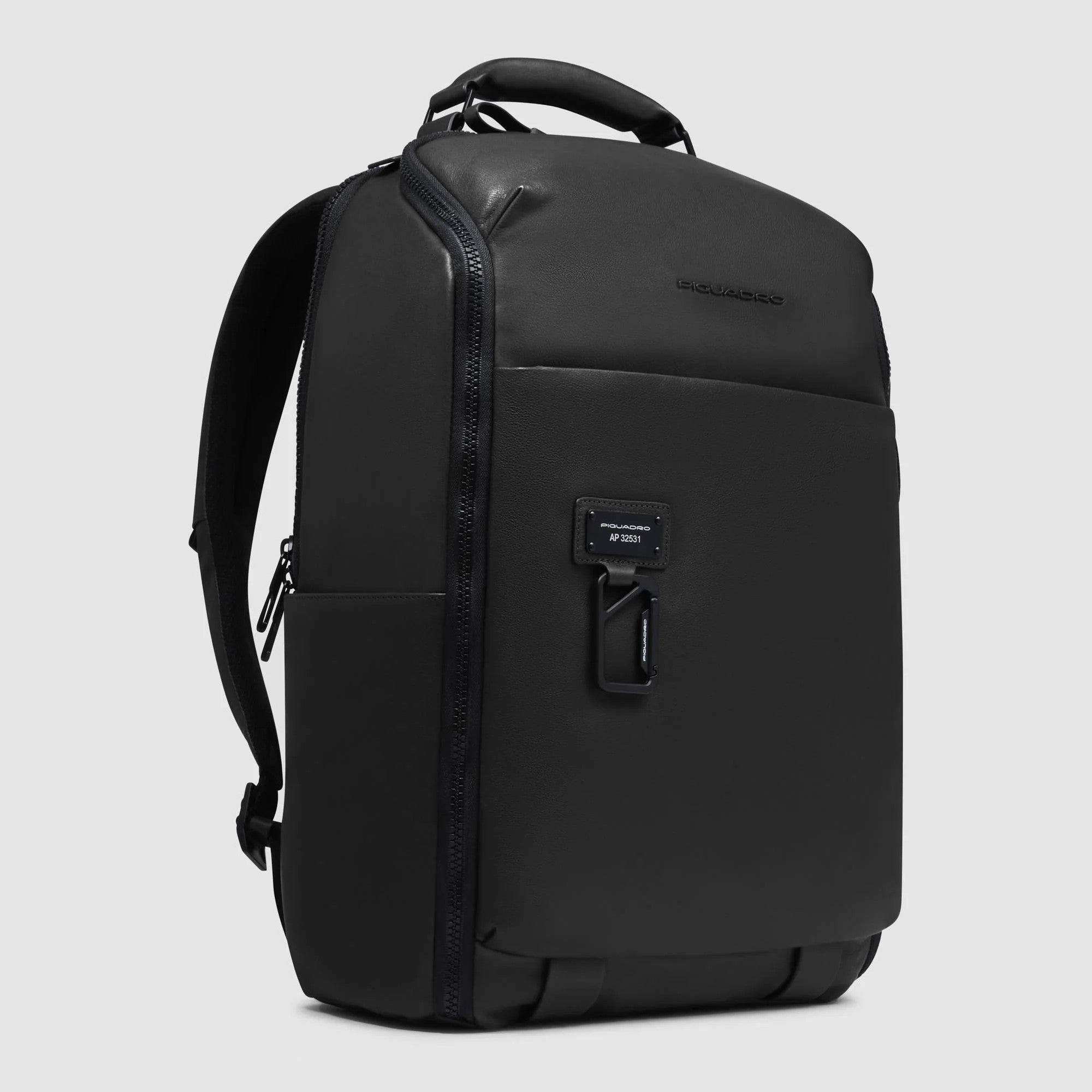 Piquadro zaino in pelle "Harper" Nero CA6645AP.N
