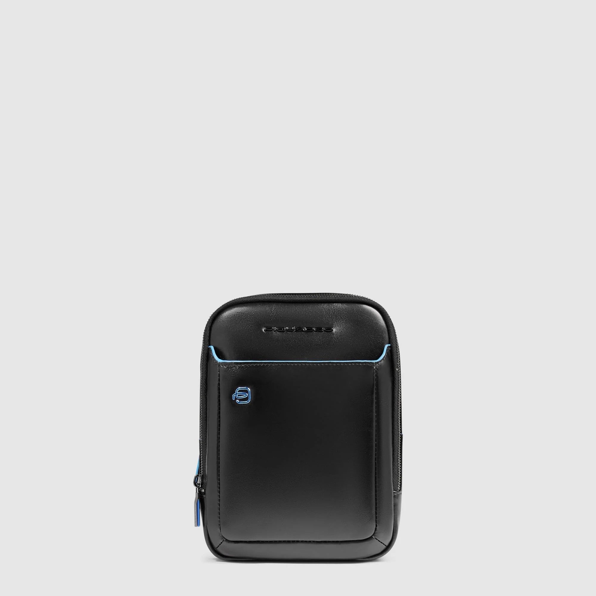 Piquadro borsello in pelle "Blue Square" Nero CA6811B2.N