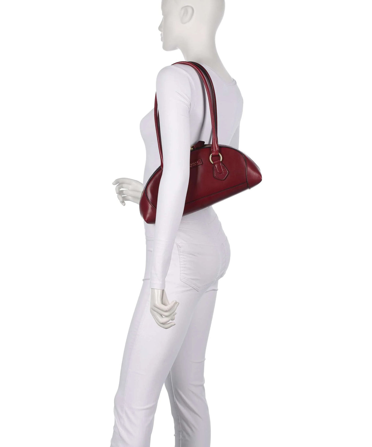 The Bridge borsa a spalla in pelle "Magda" Bordeaux 04332601.01A BAROLO