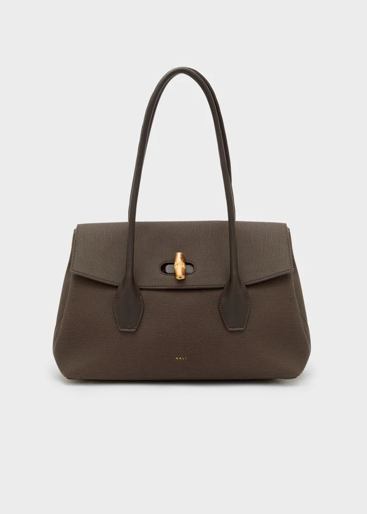 Nalì borsa a spalla in ecopelle "Jeanne" Marrone ARBS0060.MARRONE