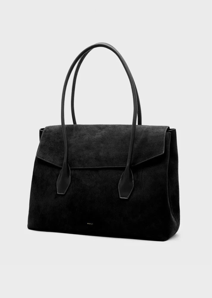Nalì borsa a spalla in ecopelle "Jeanne" Nero ARBS0062.NERO
