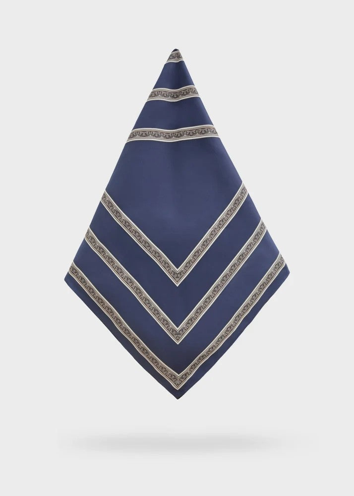 Nalì foulard in sintetico "Triangolo" Blu BOSC0211.BLU