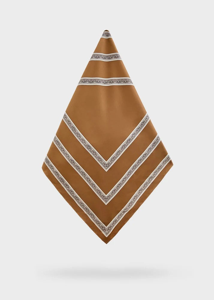 Nalì foulard in sintetico "Triangolo" Bronzo BOSC0211.SENAPE