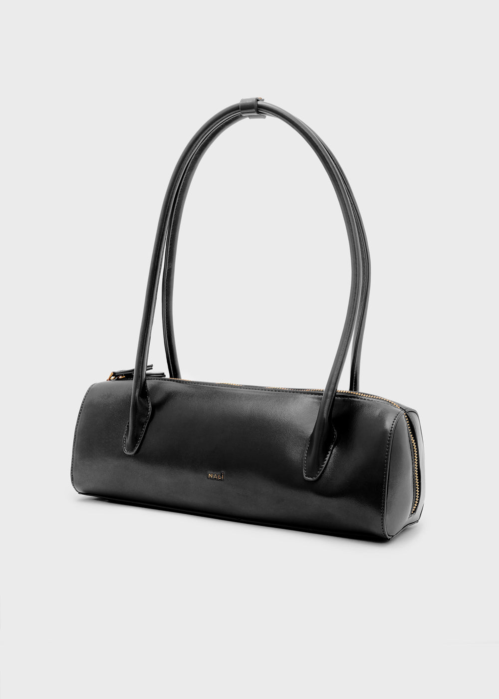 Nalì borsa a spalla in ecopelle "Billie" Nero MCBS0001.NERO