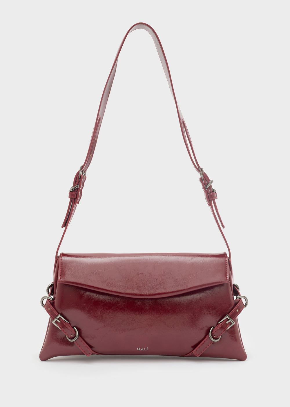 Nalì borsa a spalla in ecopelle "Sabrina" Rosso MCBS0004.ROSSO