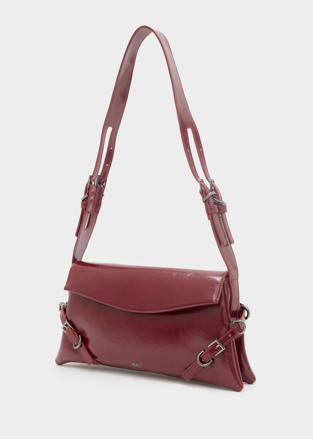 Nalì borsa a spalla in ecopelle "Sabrina" Rosso MCBS0004.ROSSO