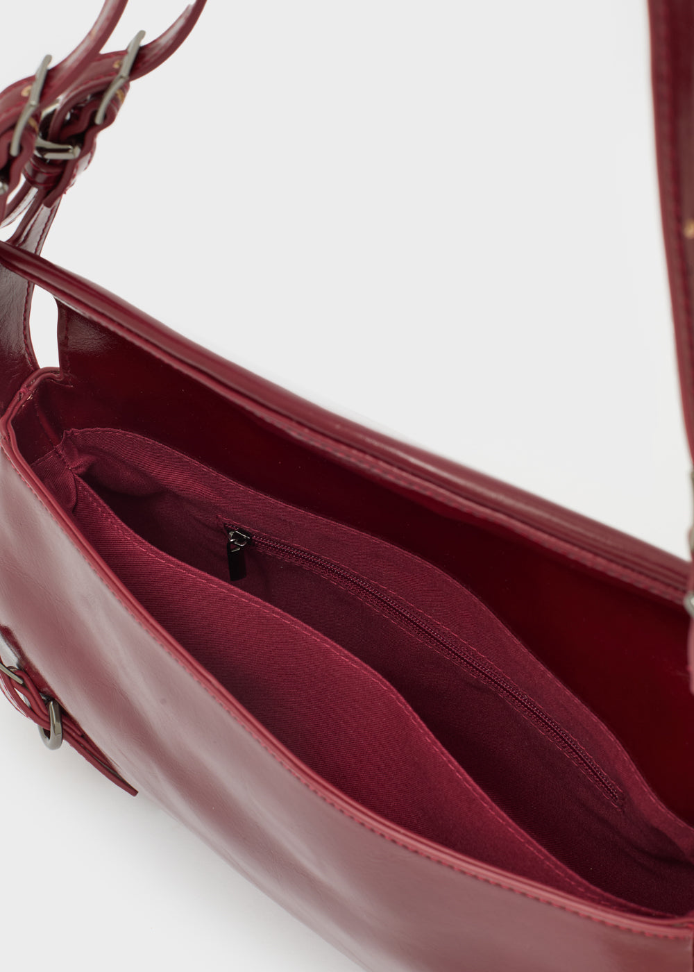 Nalì borsa a spalla in ecopelle "Sabrina" Rosso MCBS0004.ROSSO