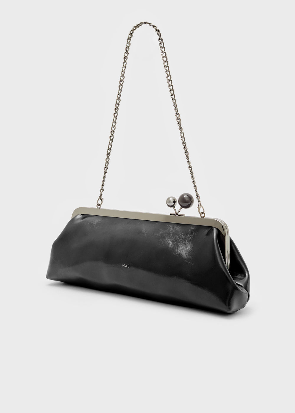 Nalì pochette in ecopelle "Zendaya" Nero MCPC0001.NERO