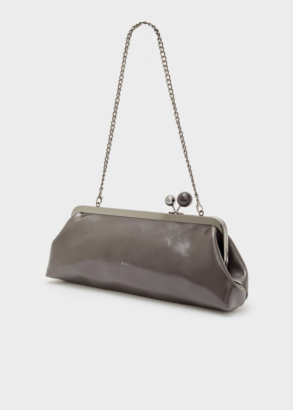 Nalì pochette in ecopelle "Zendaya" Grigio MCPC0001.GRIGIO