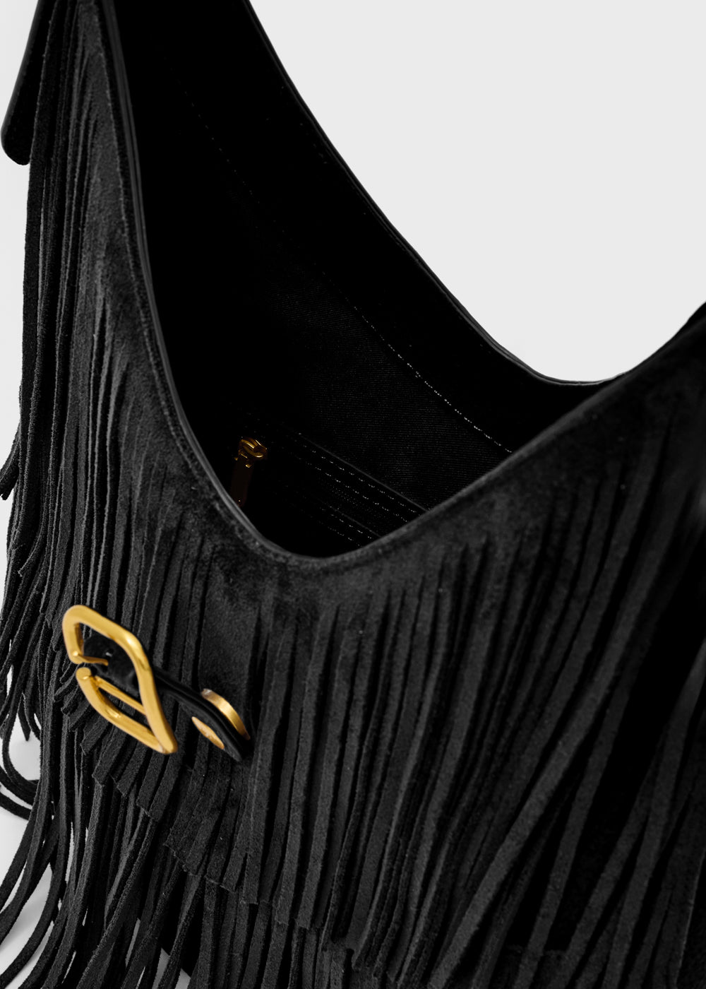 Nalì borsa a spalla in ecopelle "Montana" Nero MHBS0078.NERO