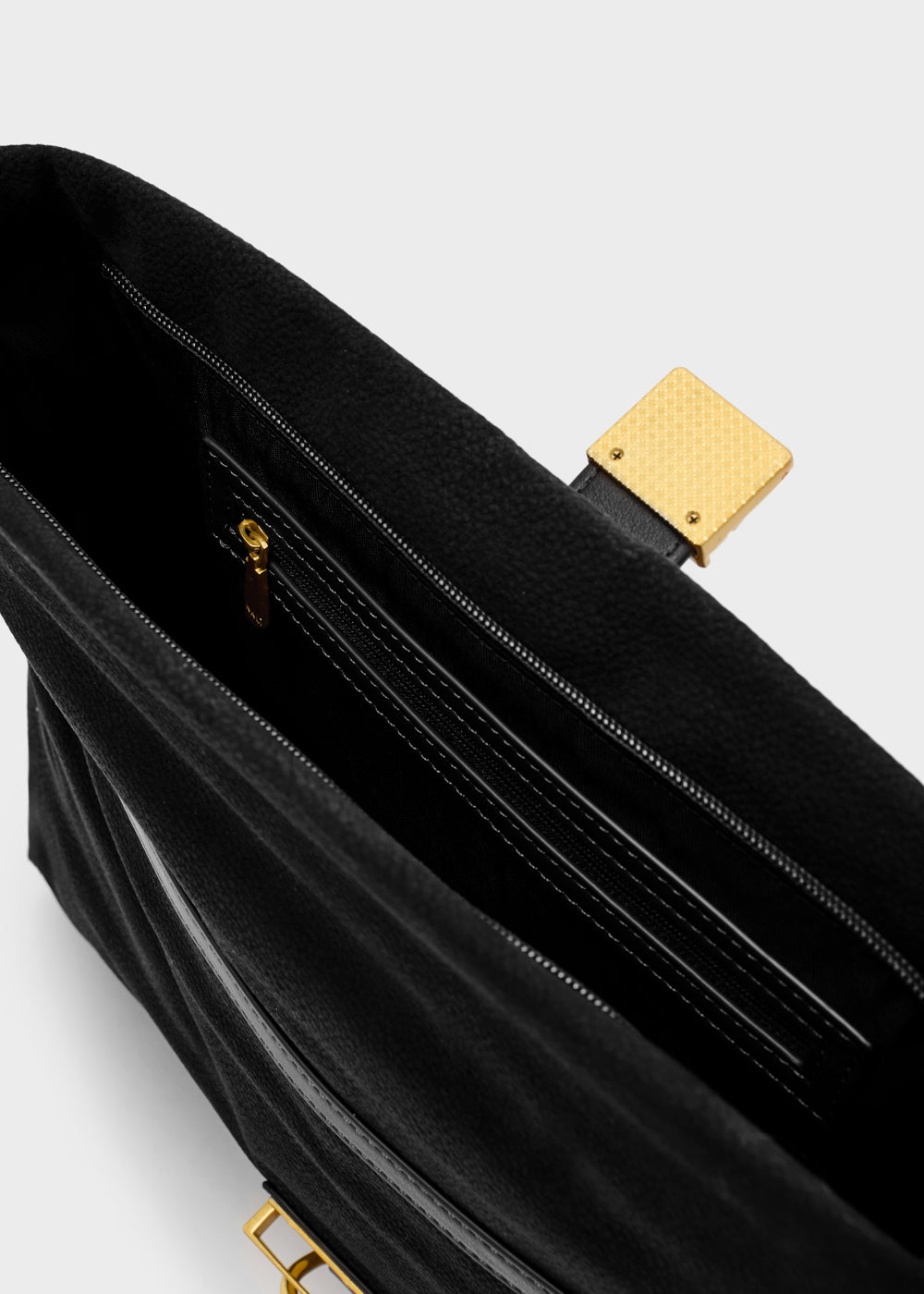 Nalì borsa a spalla in ecopelle "Allegra" Nero MHBS0089.NERO