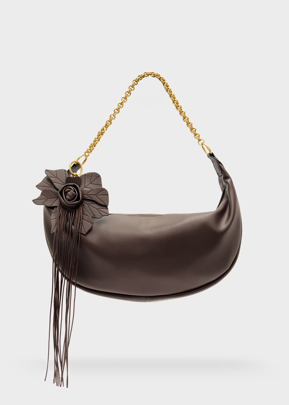 Nalì borsa a spalla in ecopelle "Hailey" Marrone MHBS0092.GRIGIO