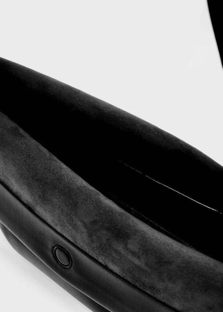 Nalì borsa a spalla in ecopelle "Teda" Nero NPBS0005.NERO