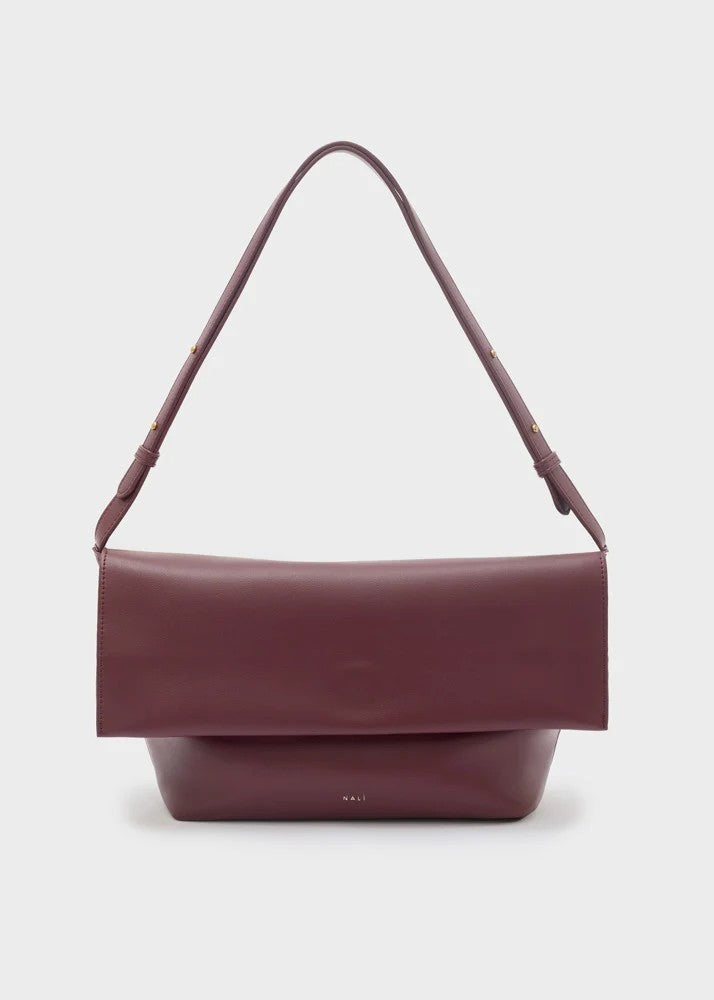 Nalì borsa a spalla in ecopelle "Teda" Bordeaux NPBS0005.BORDEAUX