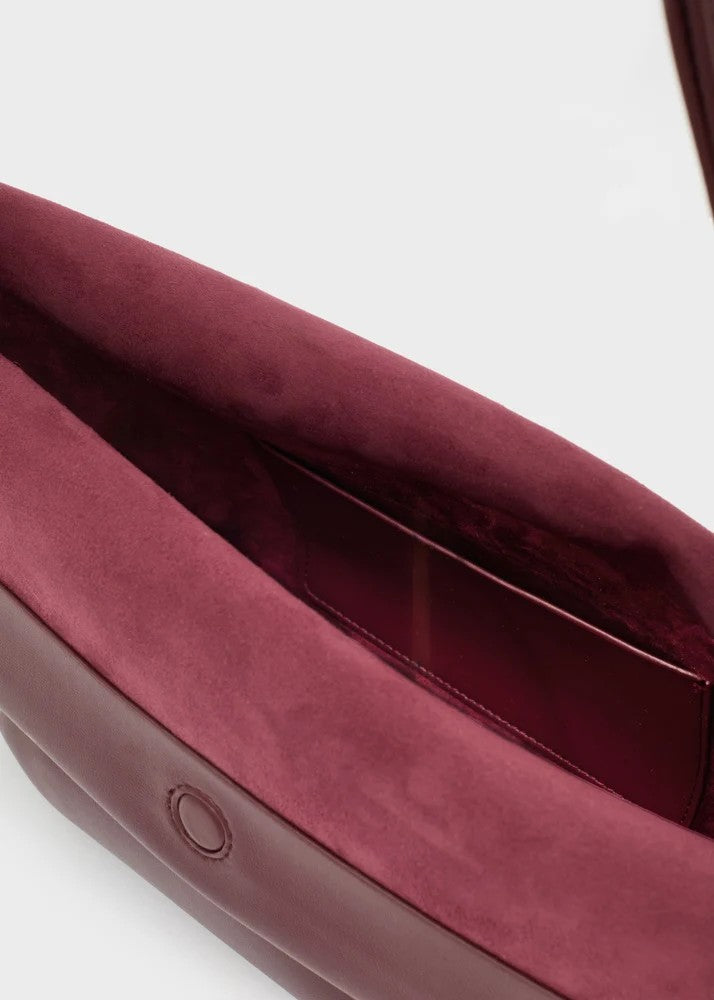 Nalì borsa a spalla in ecopelle "Teda" Bordeaux NPBS0005.BORDEAUX