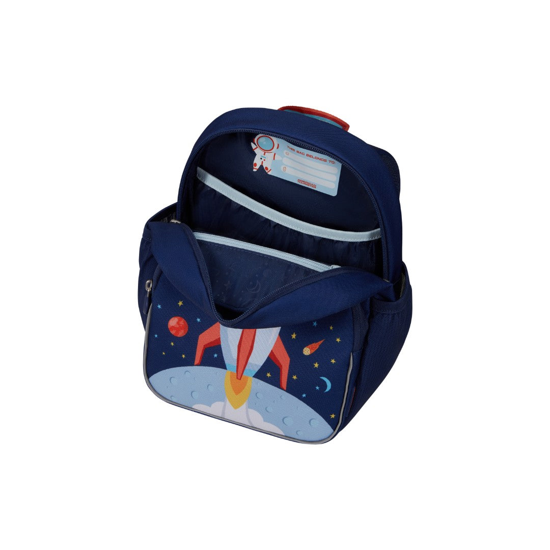 American Tourister zaino kids in tessuto "Wondertrips" Blu 162073.8565 SPACE