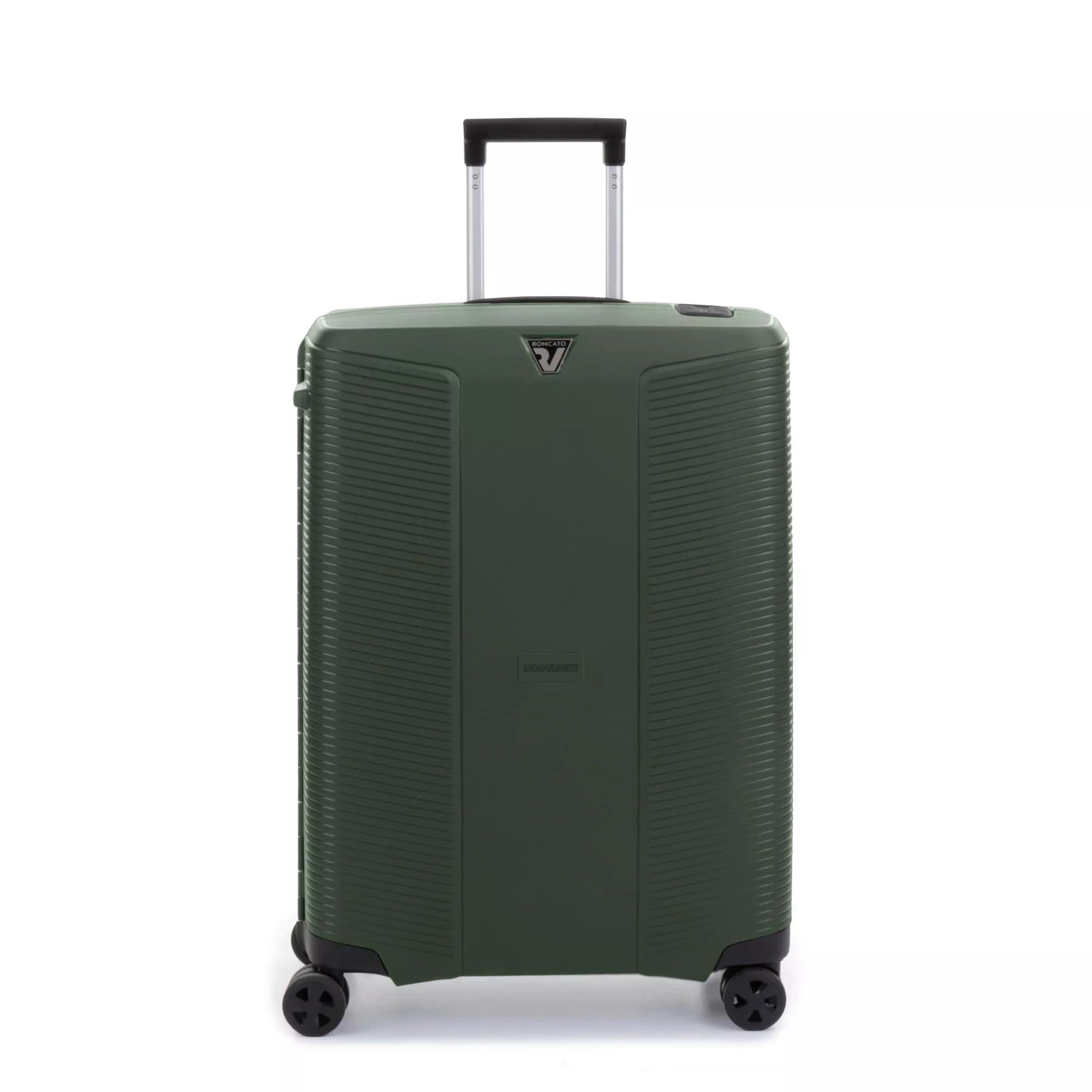Roncato trolley medio in polipropilene "Modulight" Verde 500812.57 MILITARE
