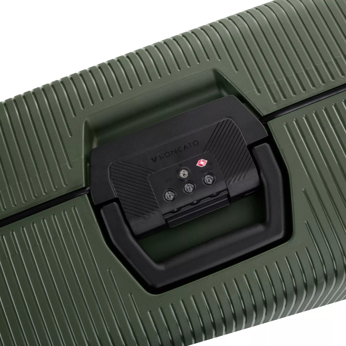 Roncato trolley medio in polipropilene "Modulight" Verde 500812.57 MILITARE