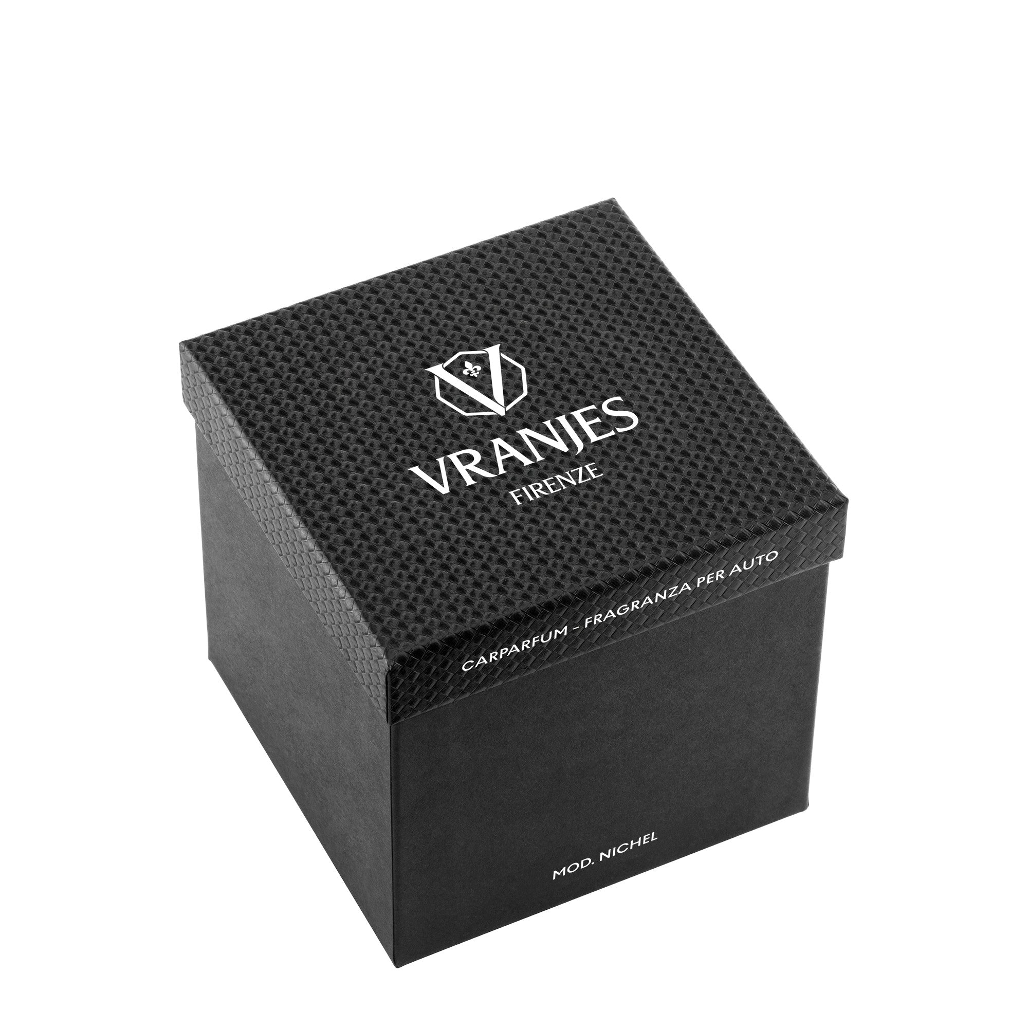 Vranjes diffusore profumatore d'auto "Collezione" Grigio Diffusore Carparfum.NICKEL